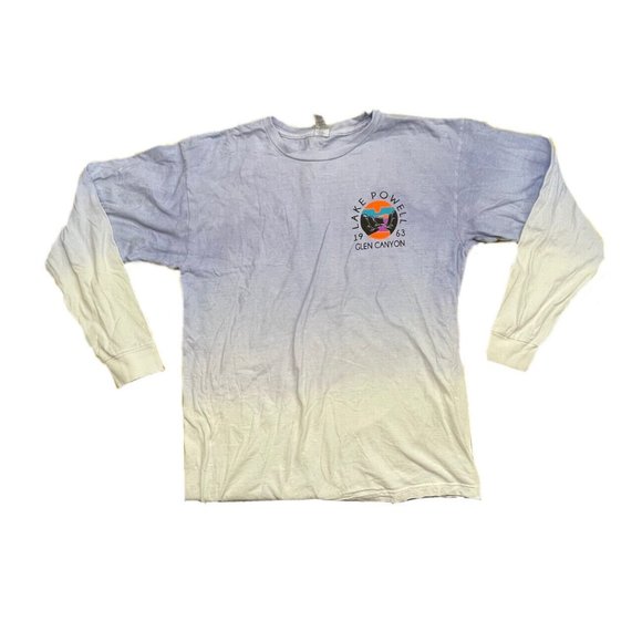 Powell Other - Lake Powell Glen Canyon Ombre Long Sleeve Sunset T Shirt EUC